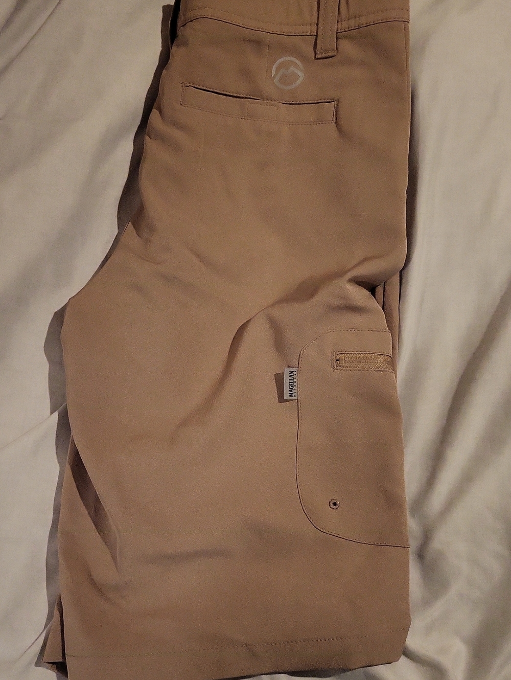 Magellan Outdoors Boys Khaki Performance Cargo Pants